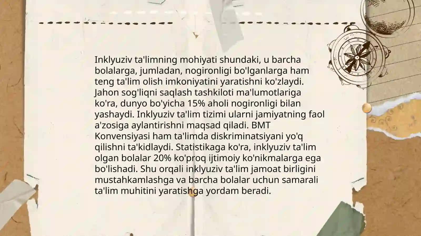Màktabgacha inklyuziv ta'lim kursi 4