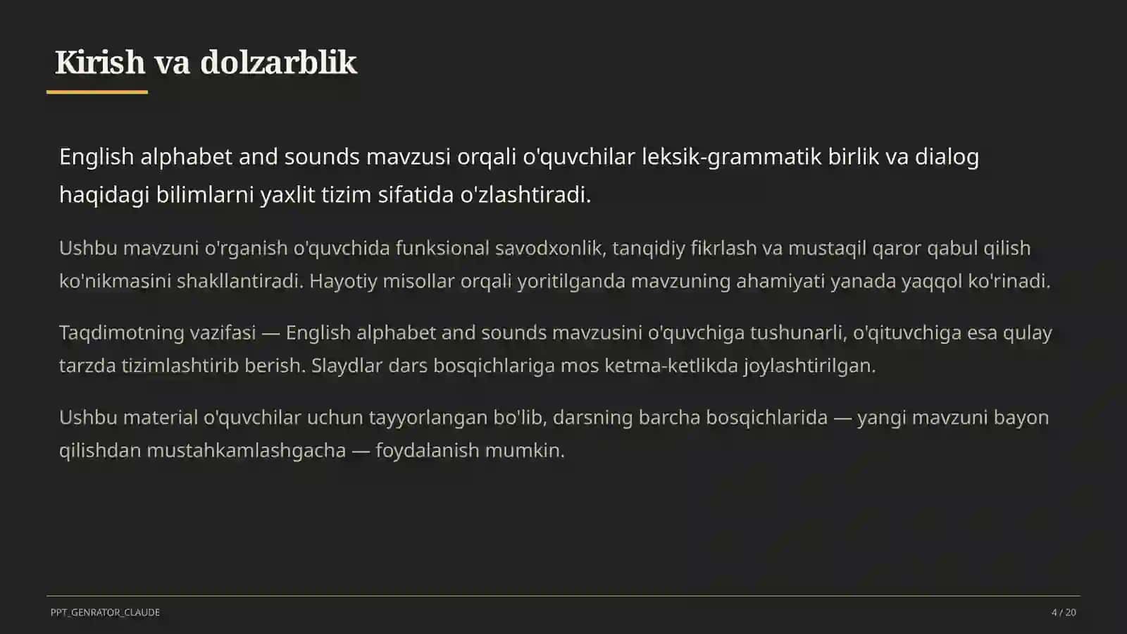 Ingliz tili (1–11) 4