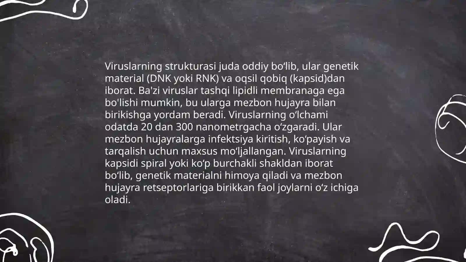 Viruslar taʼrifi va klassifikatsiyasi 4