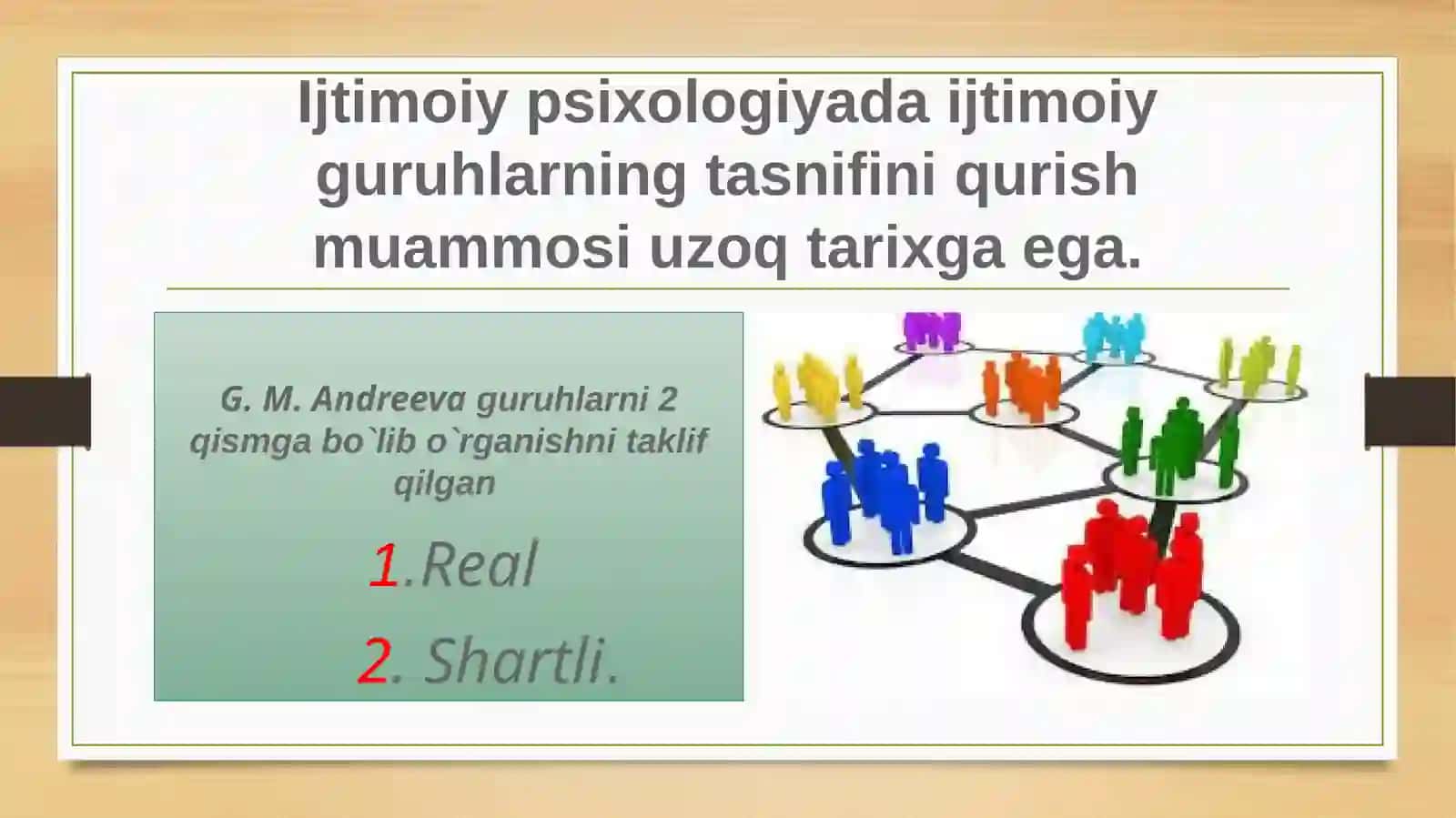 Kattaguruhlar va ommaviy ijtimoiy jarayonlar psixologiyasi 4