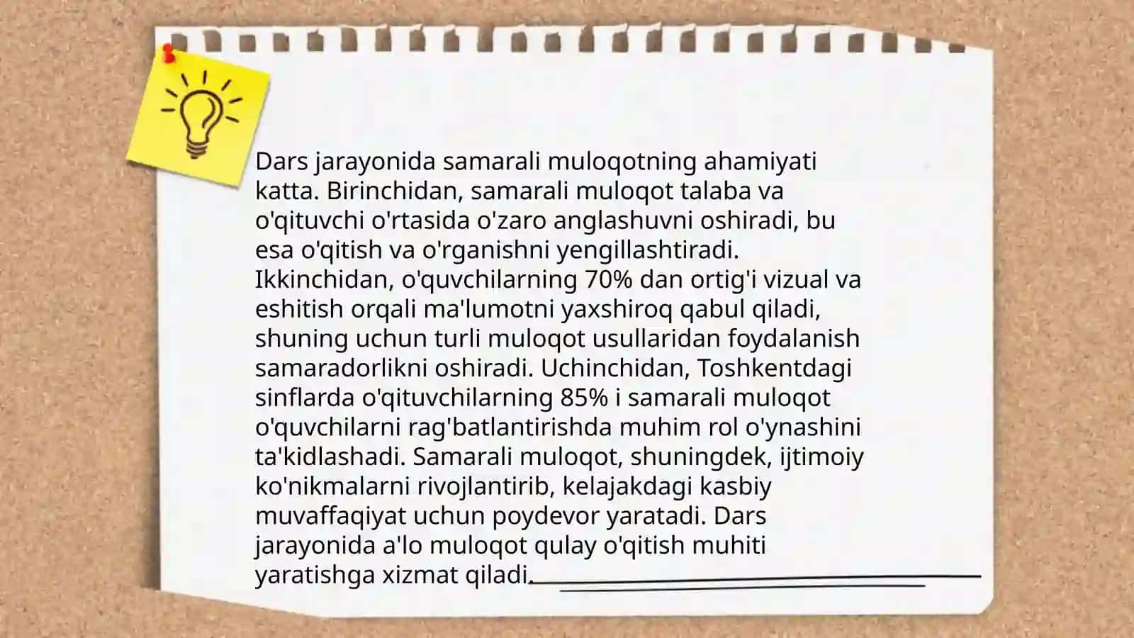 Muloqotning pedagogik mahoratini takomillashtirish 4