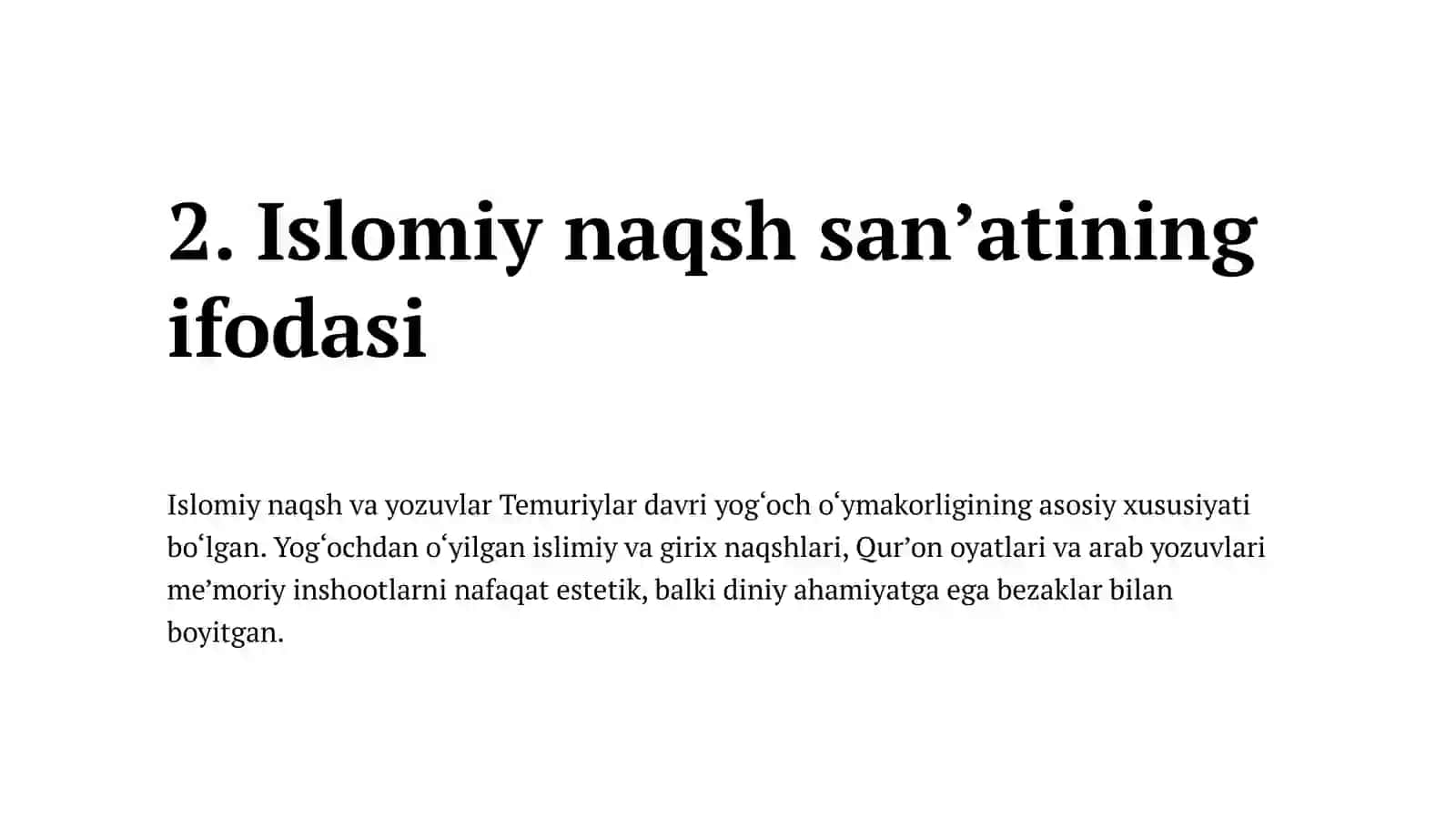 Temur va Temuriylar davri san'ati 4