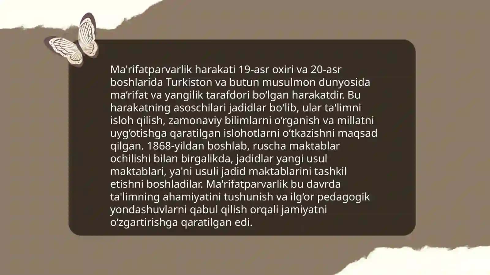 XIXasr oxiri XXasr boshlarida adabiyot Qamarova Musavvar 4