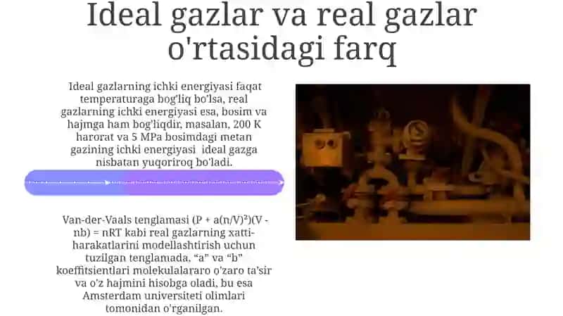 Real gaz izotermalari.Moddaning kritik holati 4