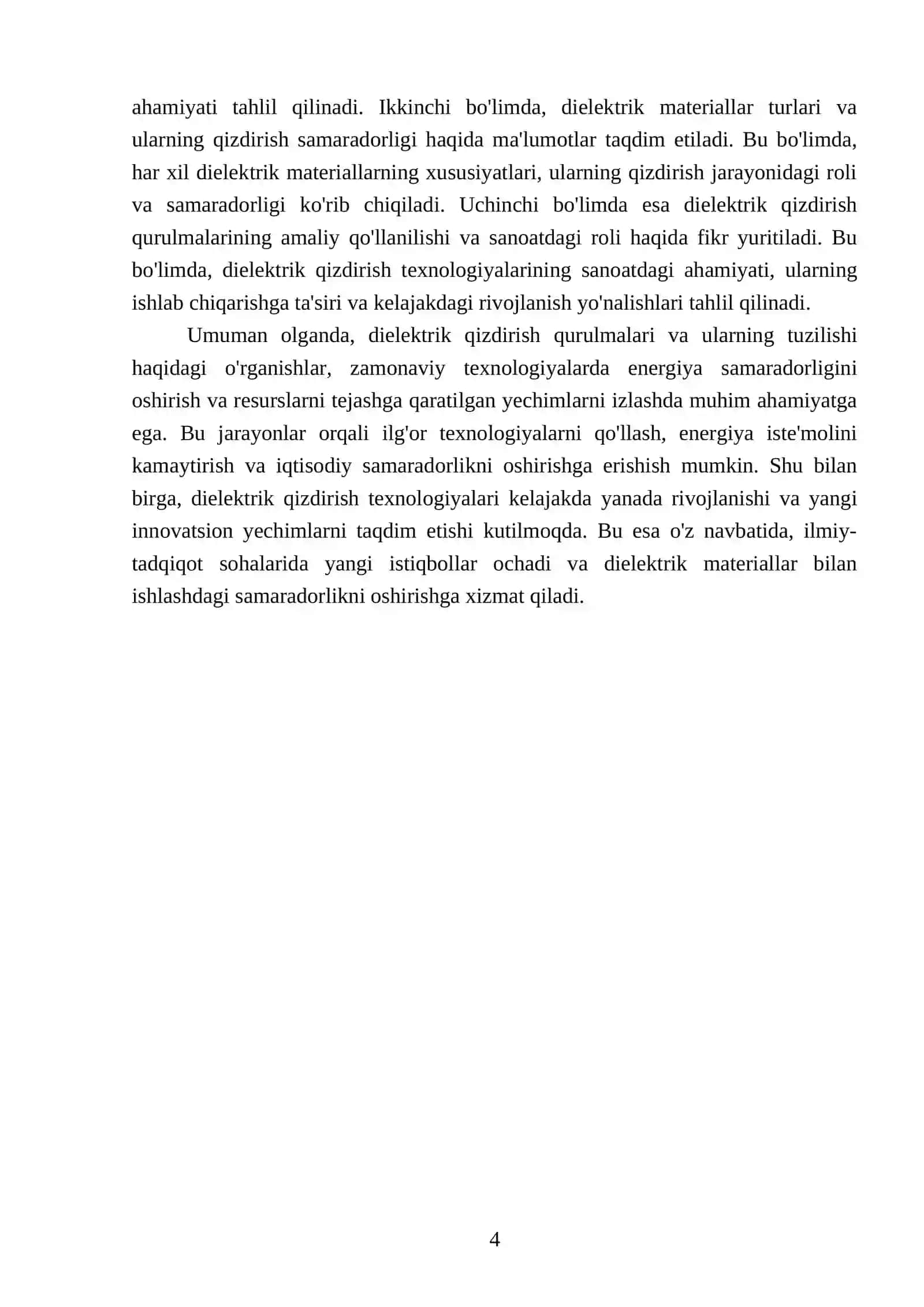 Dielektrik qizdirish qurulmalarining tuzulishi 4