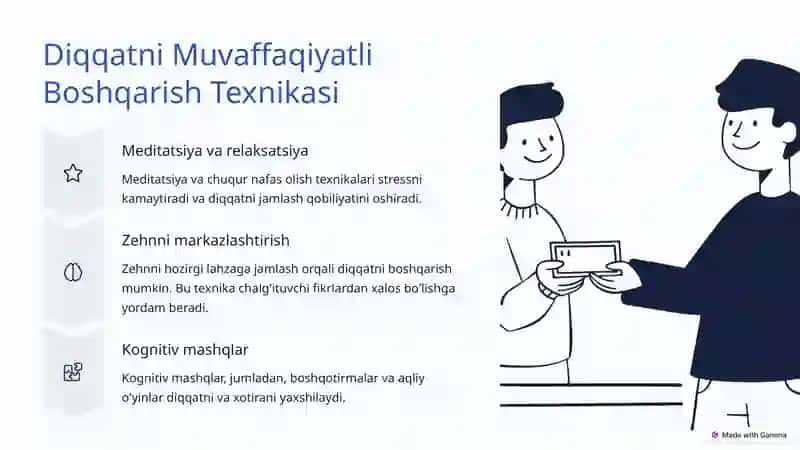 Diqqat barqarorligini oshirishning psixologik yo‘llari 4