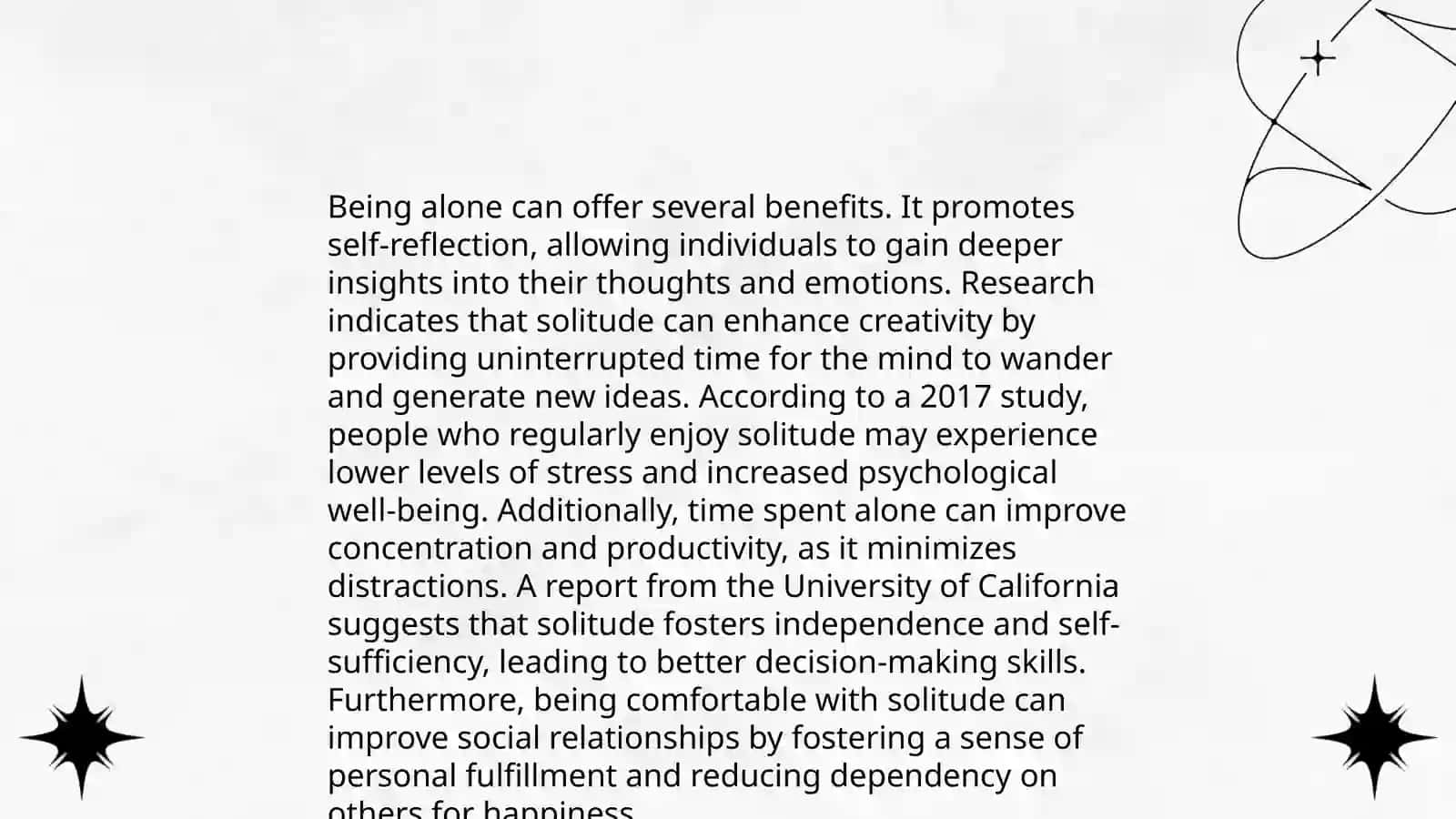 Psychology of Solitude 4