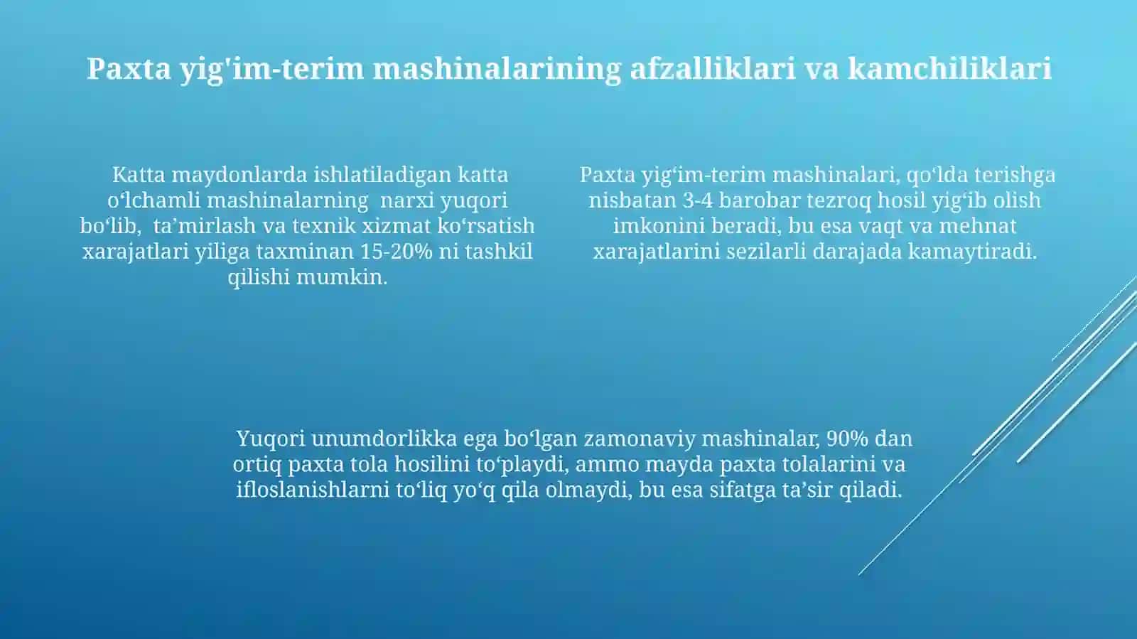 Paxta Yigim-Terim Mashinalari 4
