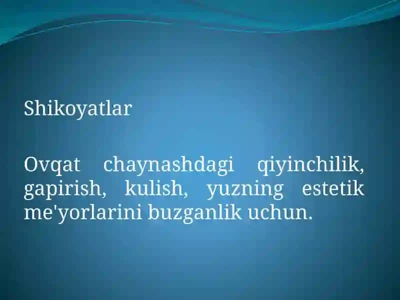 To'liq tishsiz holatdagi bemorlarning kasallik tarixi va davolash rejasi 4