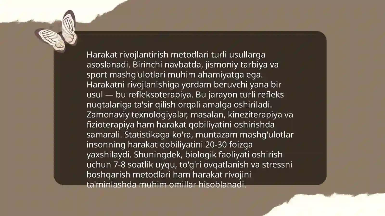 Jismoniy xususiyatlarini shakllantirish metodlari 4