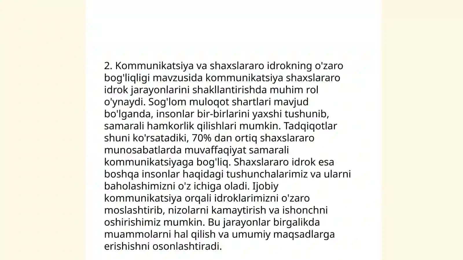 Shaxslararo idrokning aniqligi 4