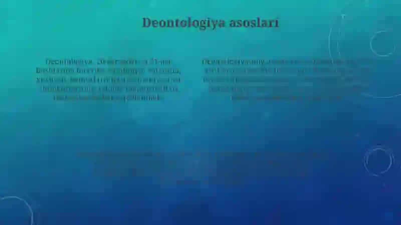Deontologiya va uning muammolarini bartaraf etishning valeologik tamoyillari 4