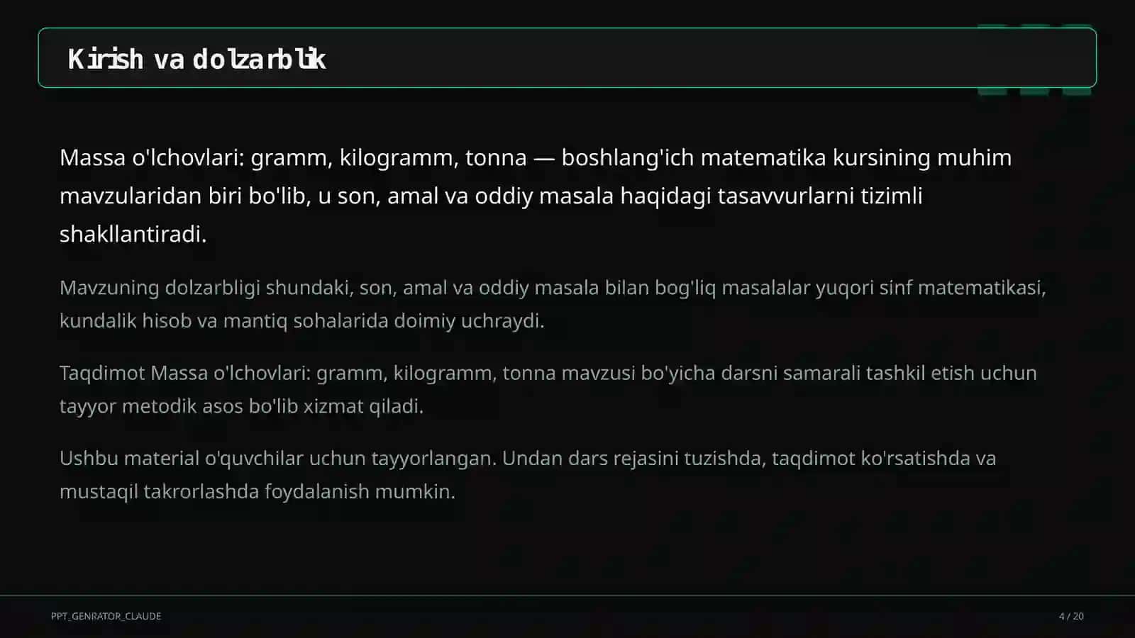 Matematika (1-4) 4