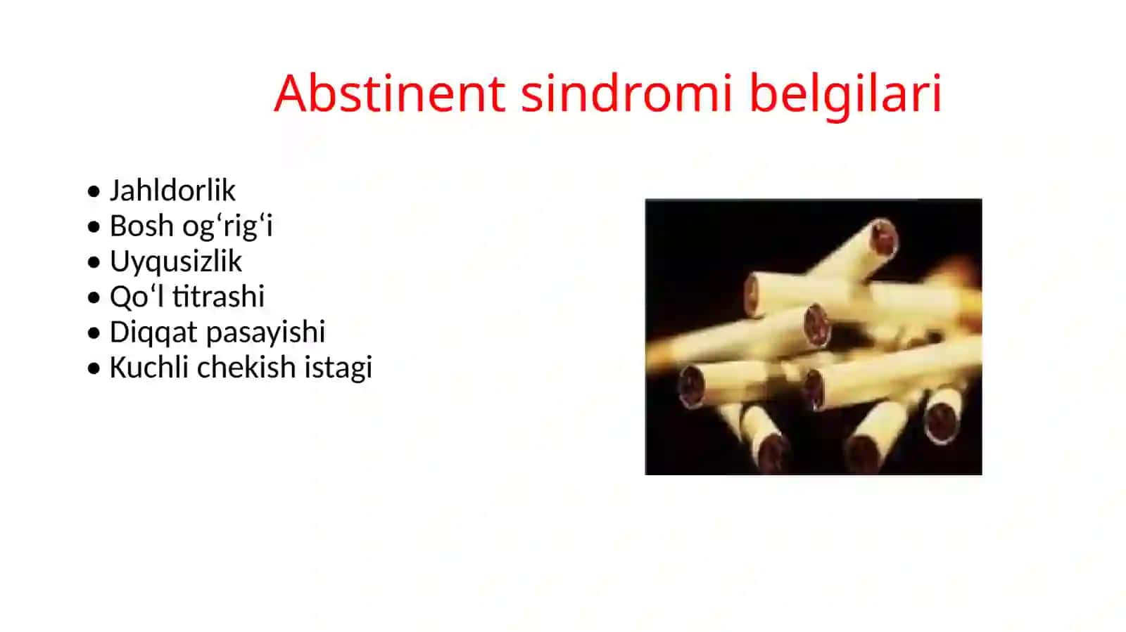 NIKOTINIZM 4