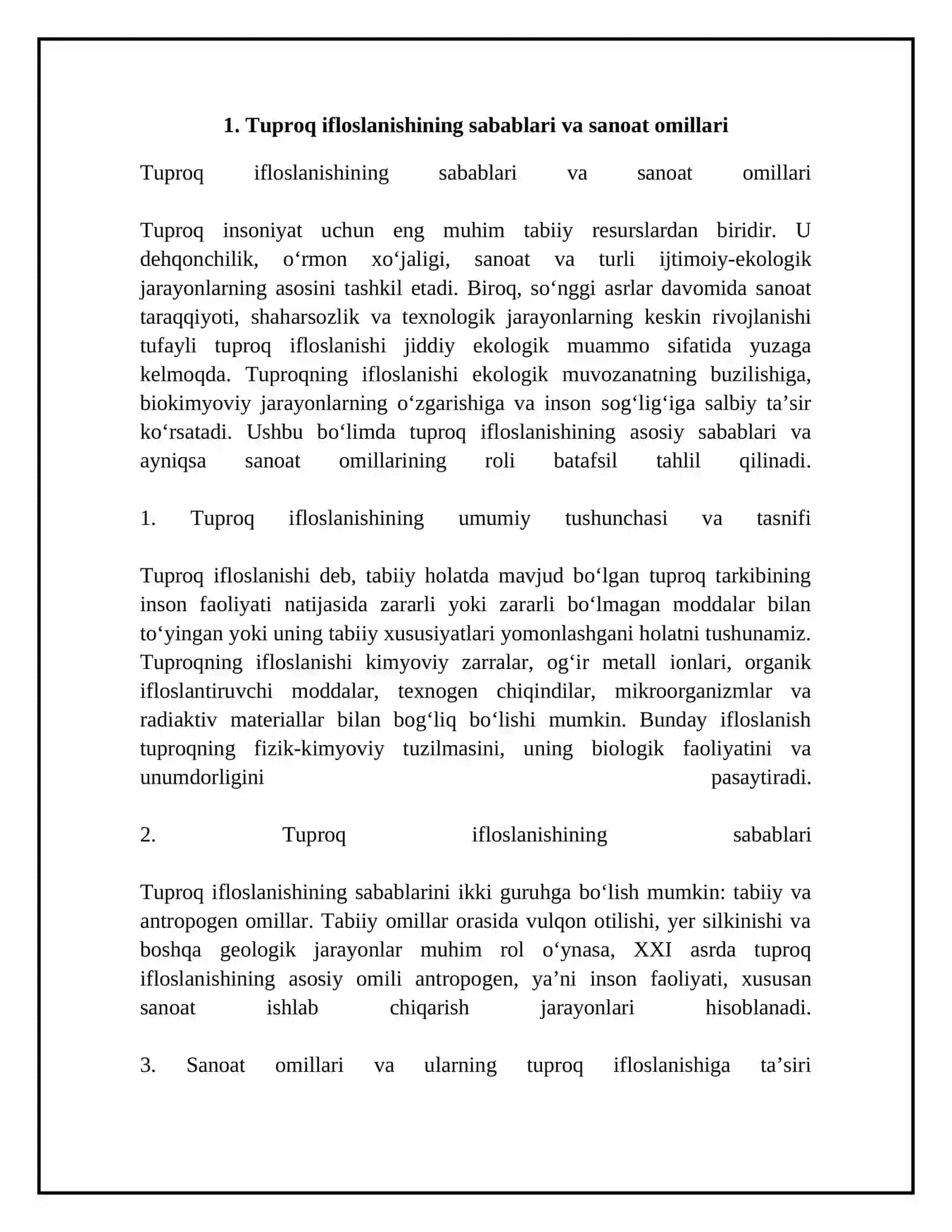 Tuproqlarning sanoat ifloslanishidan saqlanishi va rekultuvatsiya usullari 4