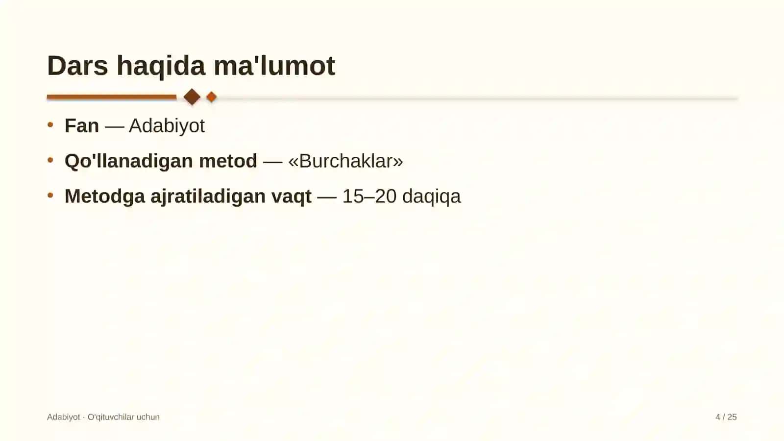 adabiyot darslarida burchaklar metodidan foydalanish 9392 4