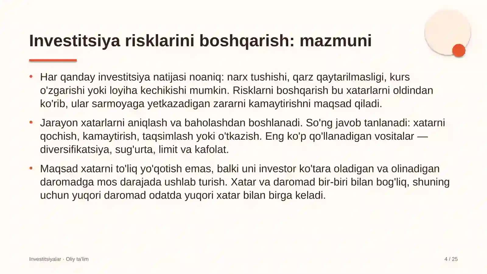 Kartoshkachilikda investitsiya risklarini boshqarish 4