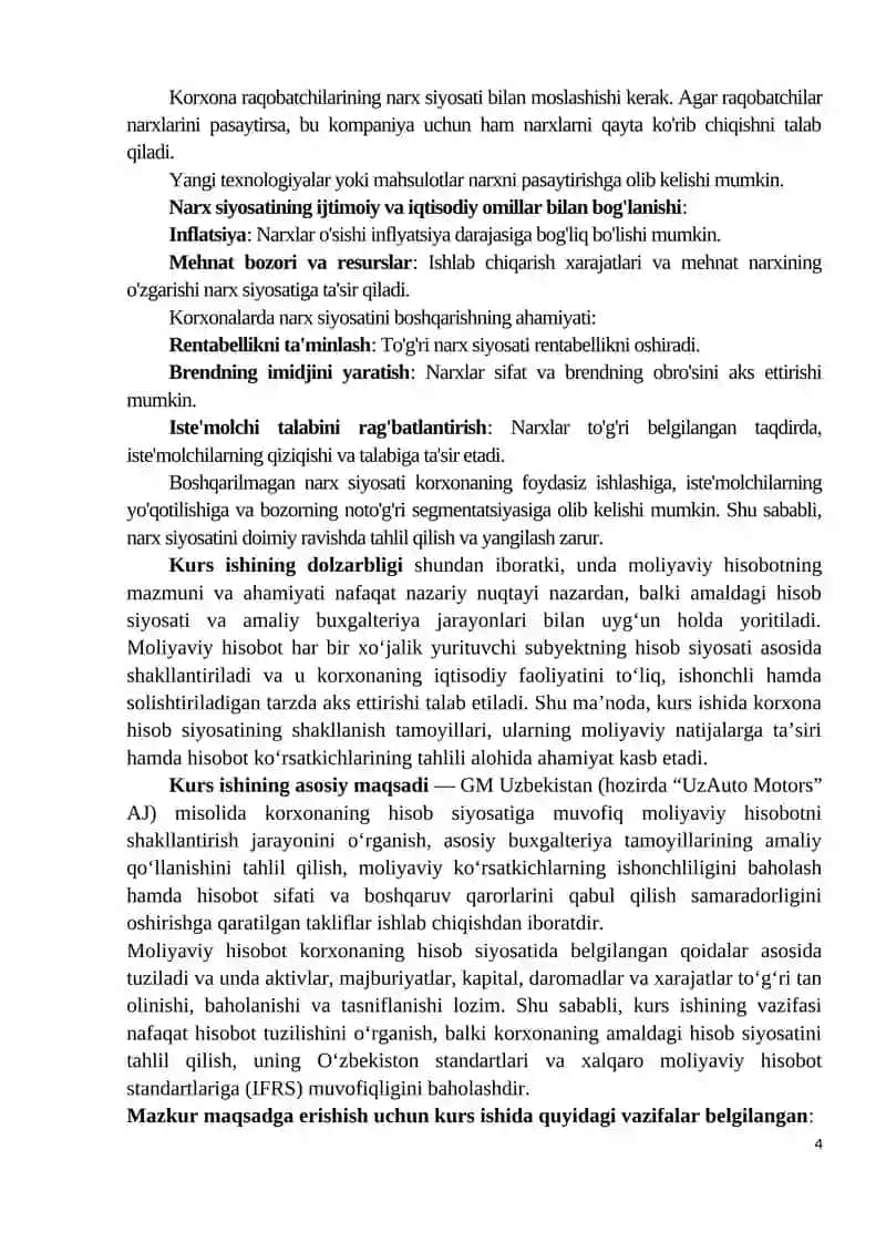 HISOB SIYOSATI 4