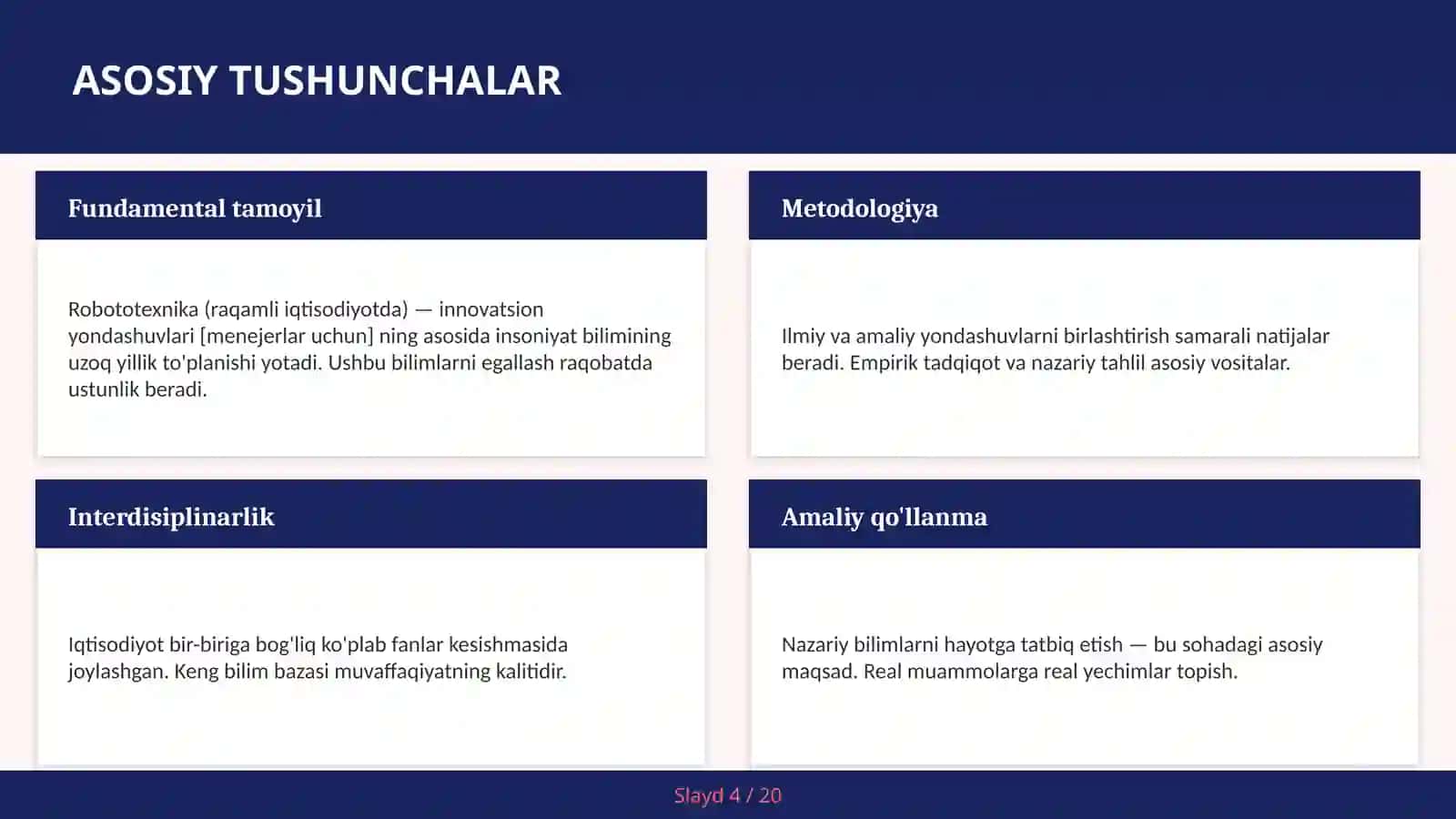 Robototexnika (raqamli iqtisodiyotda) — innovatsion yondashuvlari [menejerlar uchun] 4