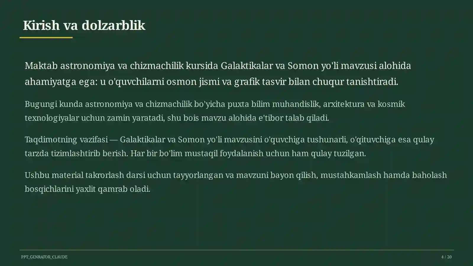 Galaktikalar va Somon yo'li (11-sinf) 4