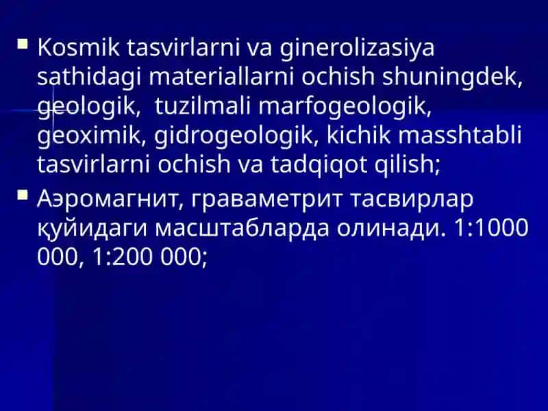 Neftgaz zaxiralari va resurslarini qidiruv bosqichlari va davrlari 4
