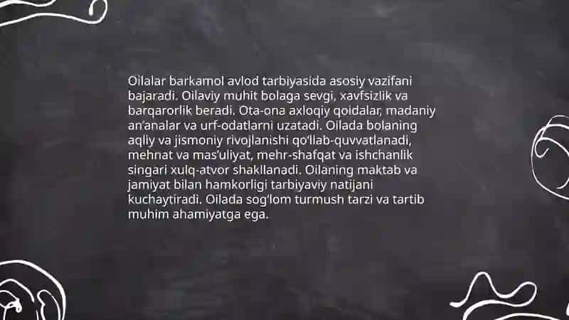Barkamol avlod ta’rifi va tarbiyasi 4