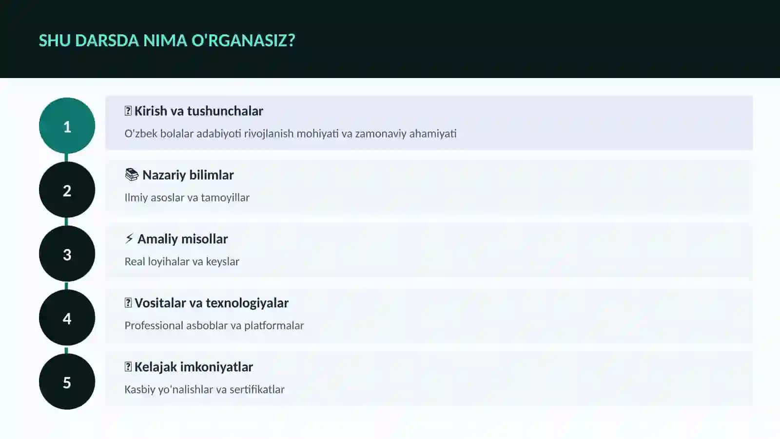 O'zbek bolalar adabiyoti rivojlanish 4