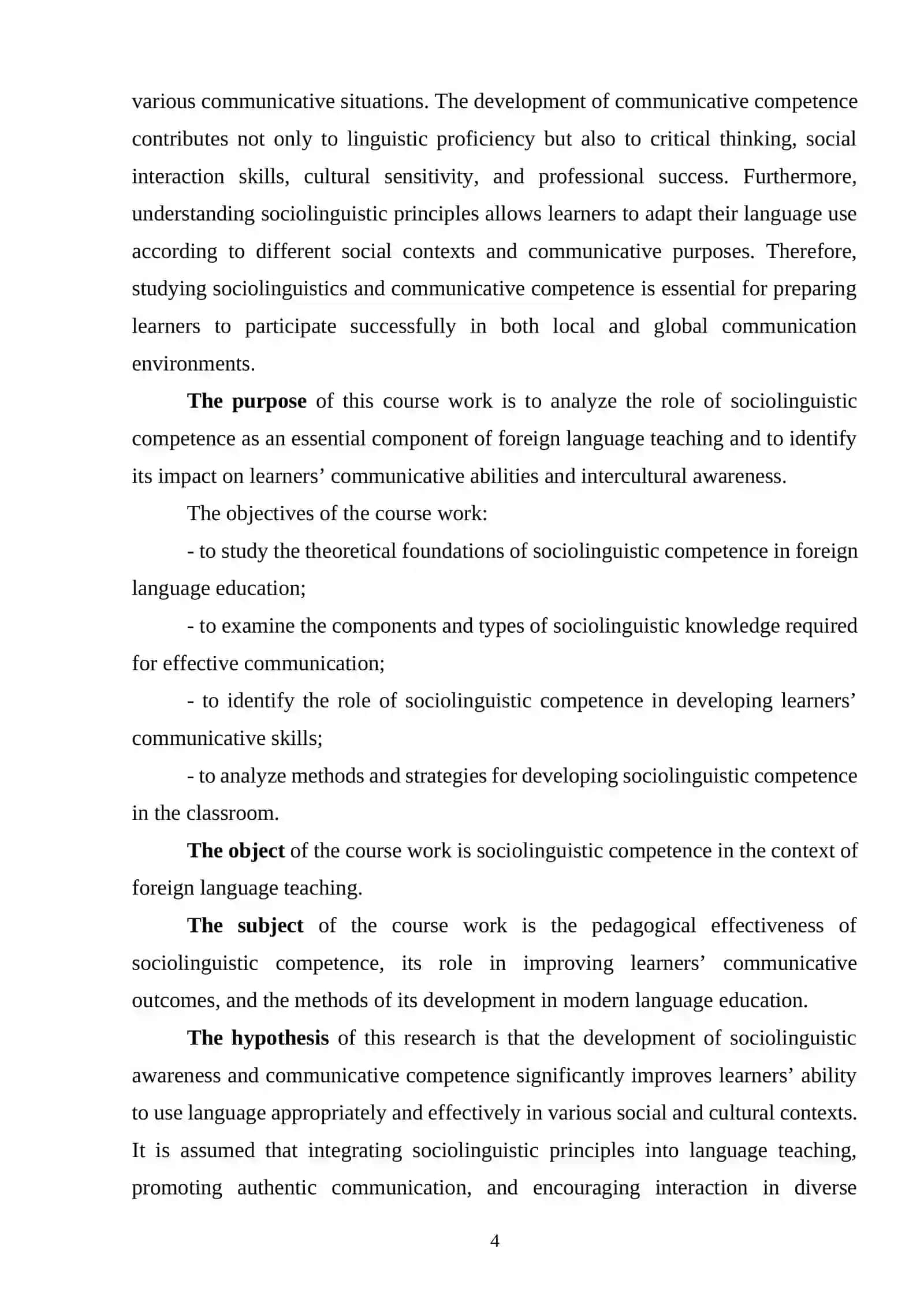 Sociolinguistic competence in foreign language teaching 4