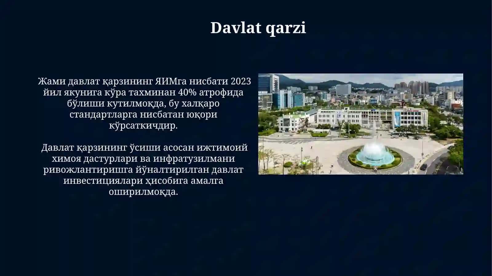 Janubiy Koreya davlatining makroiqtisodiy ko’rsatkichlari 4