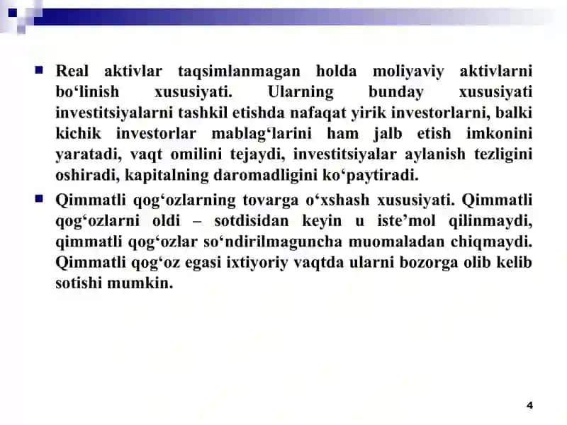 Xalqaro moliya bozori 4