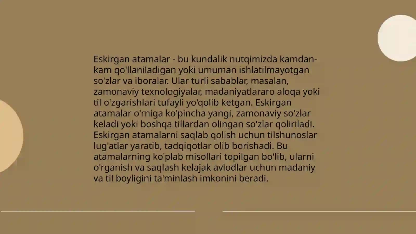 Arxaik iboralar 4
