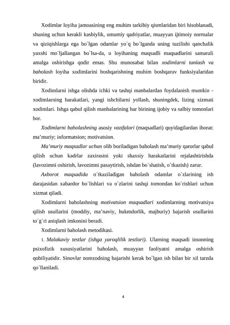 Xodimlarni boshqarishning asosiy prinsiplari 4
