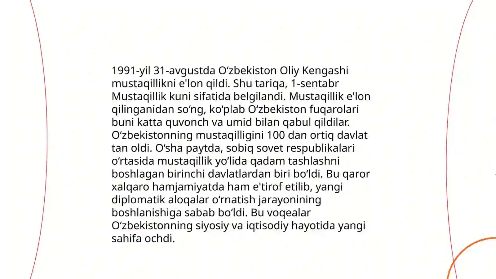 O'zbekiston Mustaqilligi 4