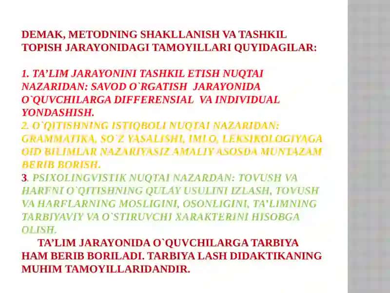 Savodo`rgatishdahozirgizamonanaliz-sinteztovushmetodi 4