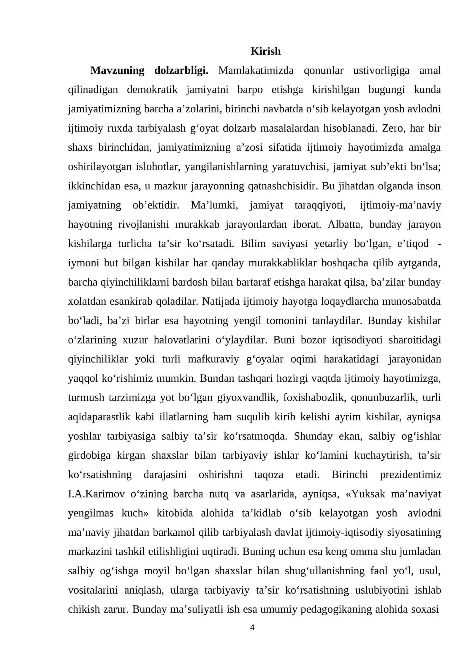 O‘zbekistonda vasiylik va homiylik sohasidagi islohotlar 4