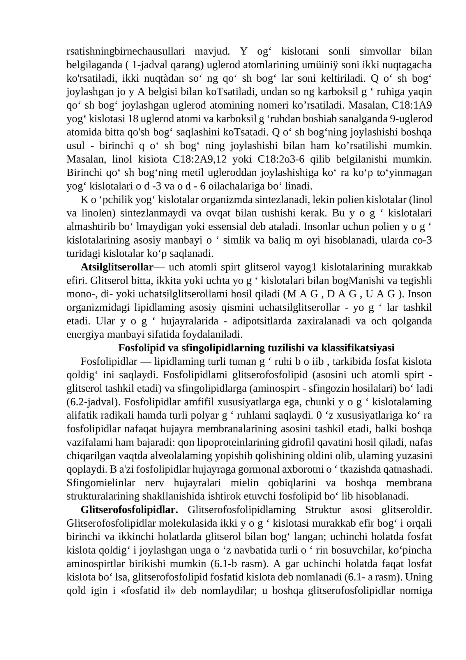 Lipidlar almashinuvi biokimyosi 4
