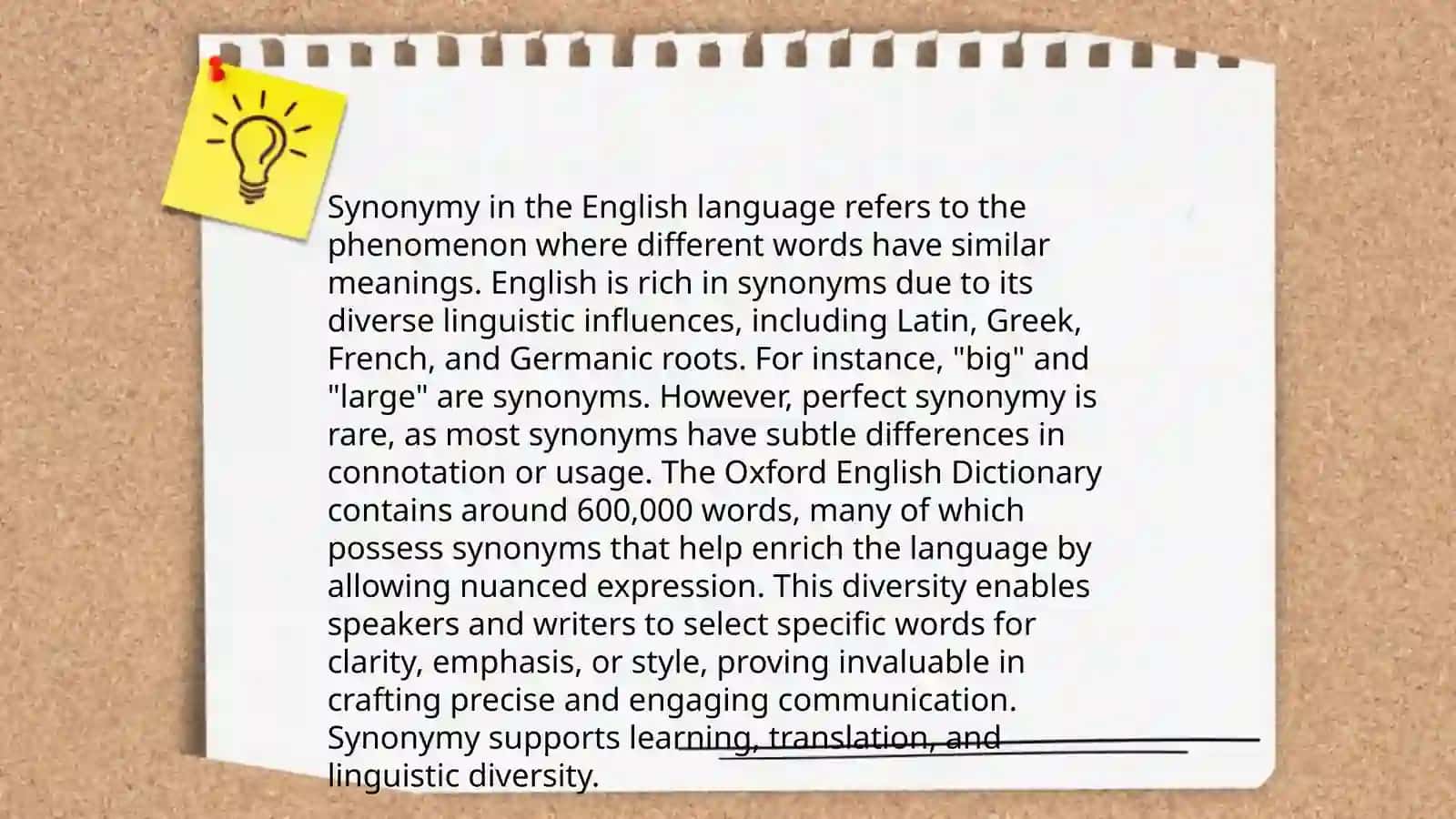 Lexical cohesion in discourse 4