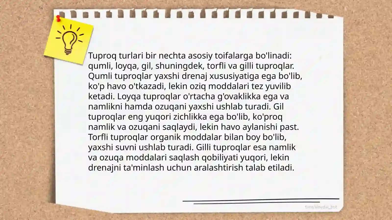 Tuproq xaritalari va ulardan qishloq xojaligida foydalanish 4