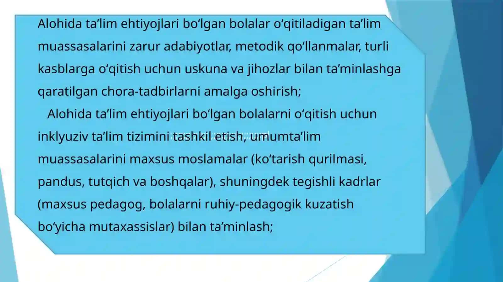 Inklyuziv taʼlim va uning xususiyatlari 4