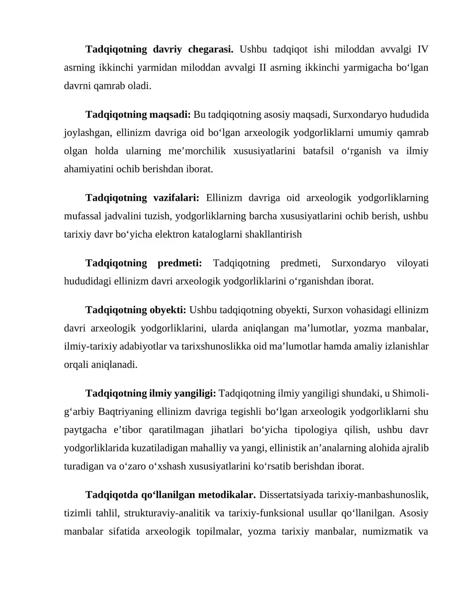 Shimoli-g‘arbiy Baqtriyadagi Ellinizm davri arxeologik yodgorliklarining o‘rganilishi tarixi 4