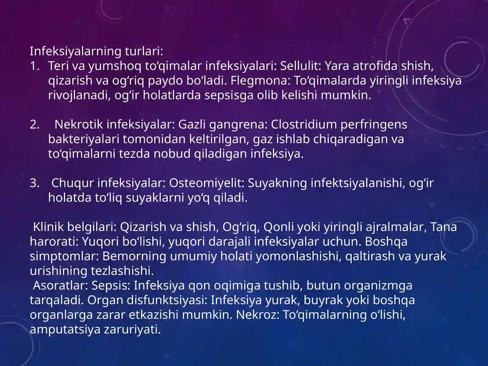 Operativ xirurgiya va topagrafik anatomiya 4