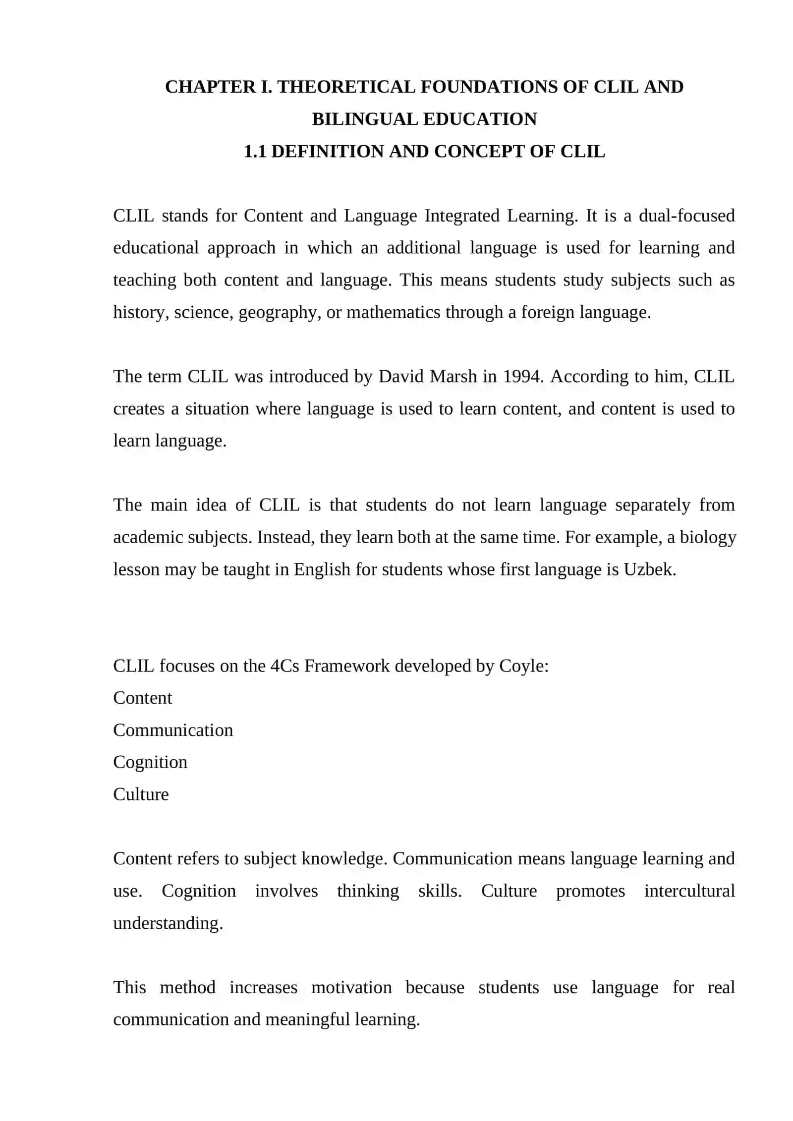 CLIL va ikki tilli ta'limning nazariy asoslari 4
