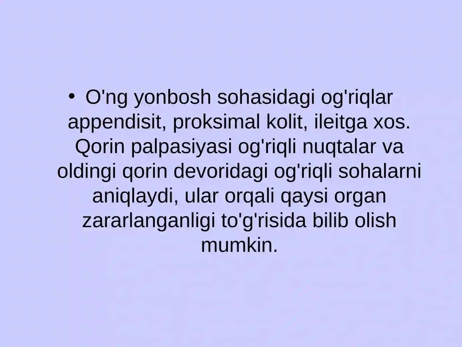 Bolalarda Oshqozon va O'n Ikki Barmoq Ichak Yara Kasalligiga 4