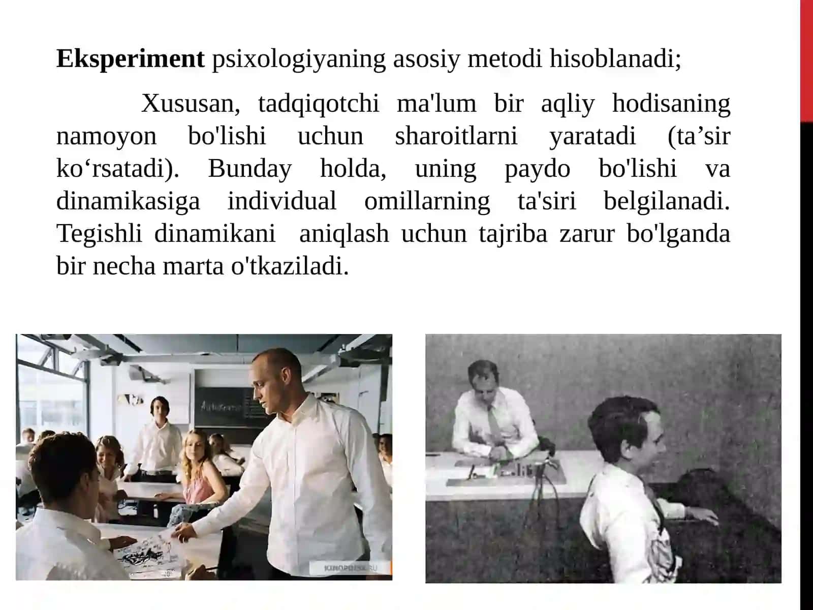 Psixologiya fanining metodlari va tarmoqlari 4