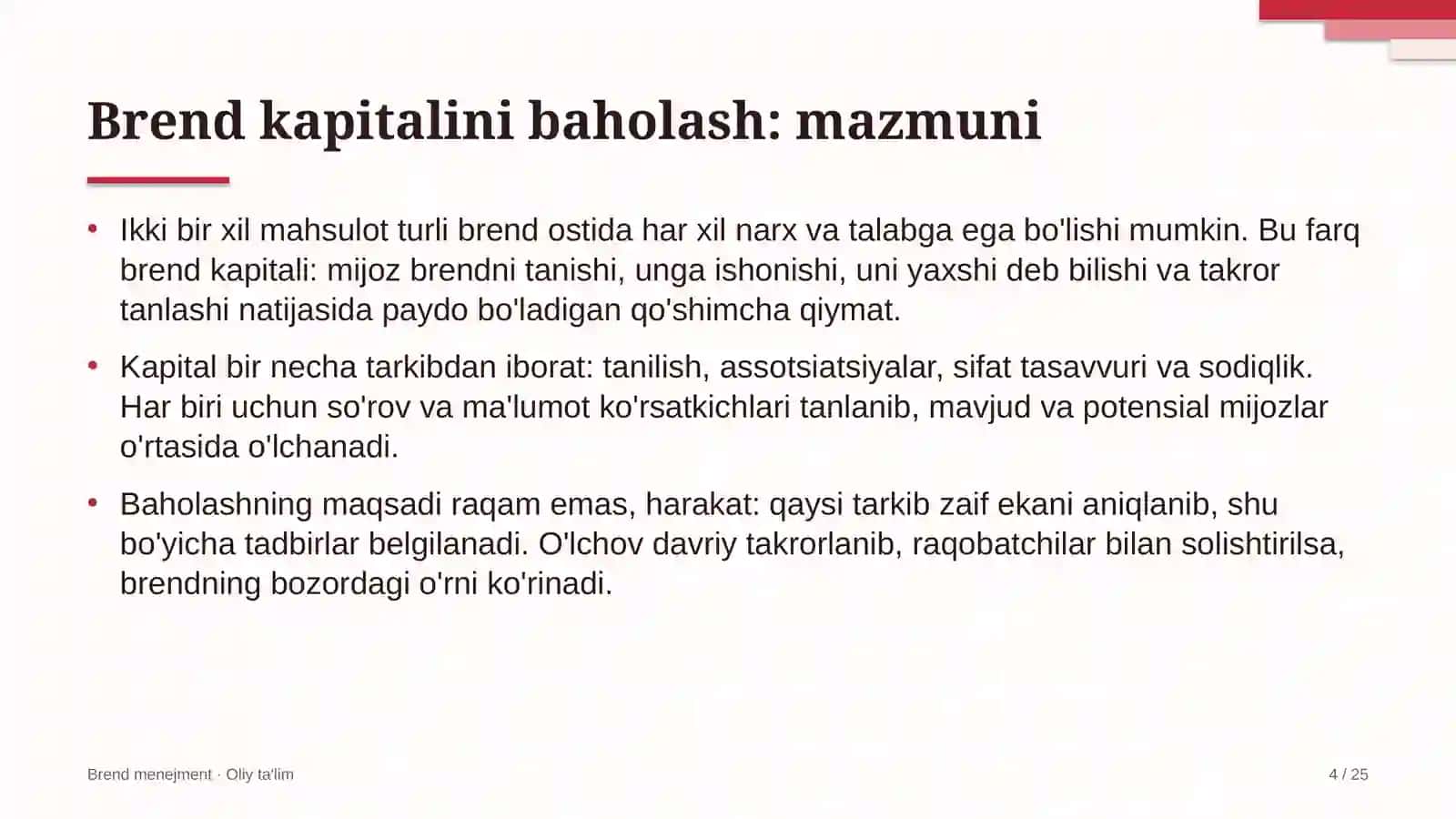 akusherlik va ginekologiyada brend kapitalini baholash 9377 4