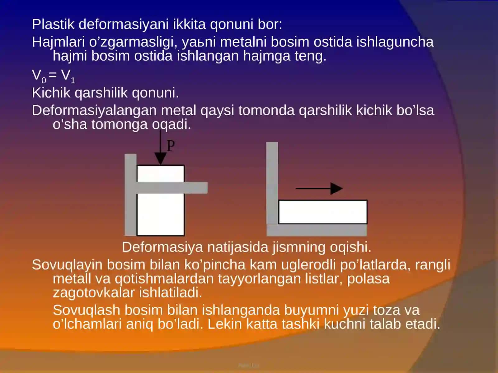 Plastik deformasiyaning fizikasoslari 4