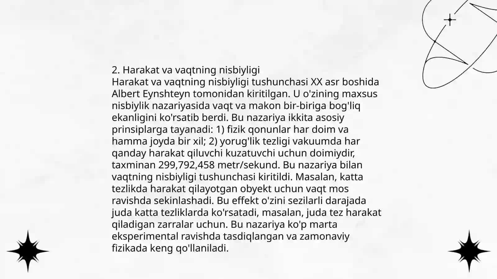 Maxsus nisbiylik nazariyasi 4