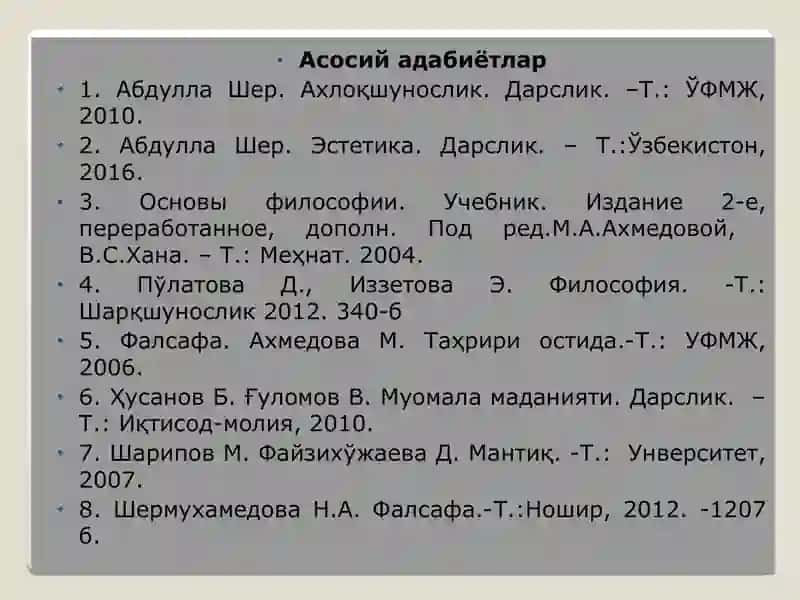 Фалсафий тафаккур тараққиёти босқичлари: Шарқ фалсафаси 4