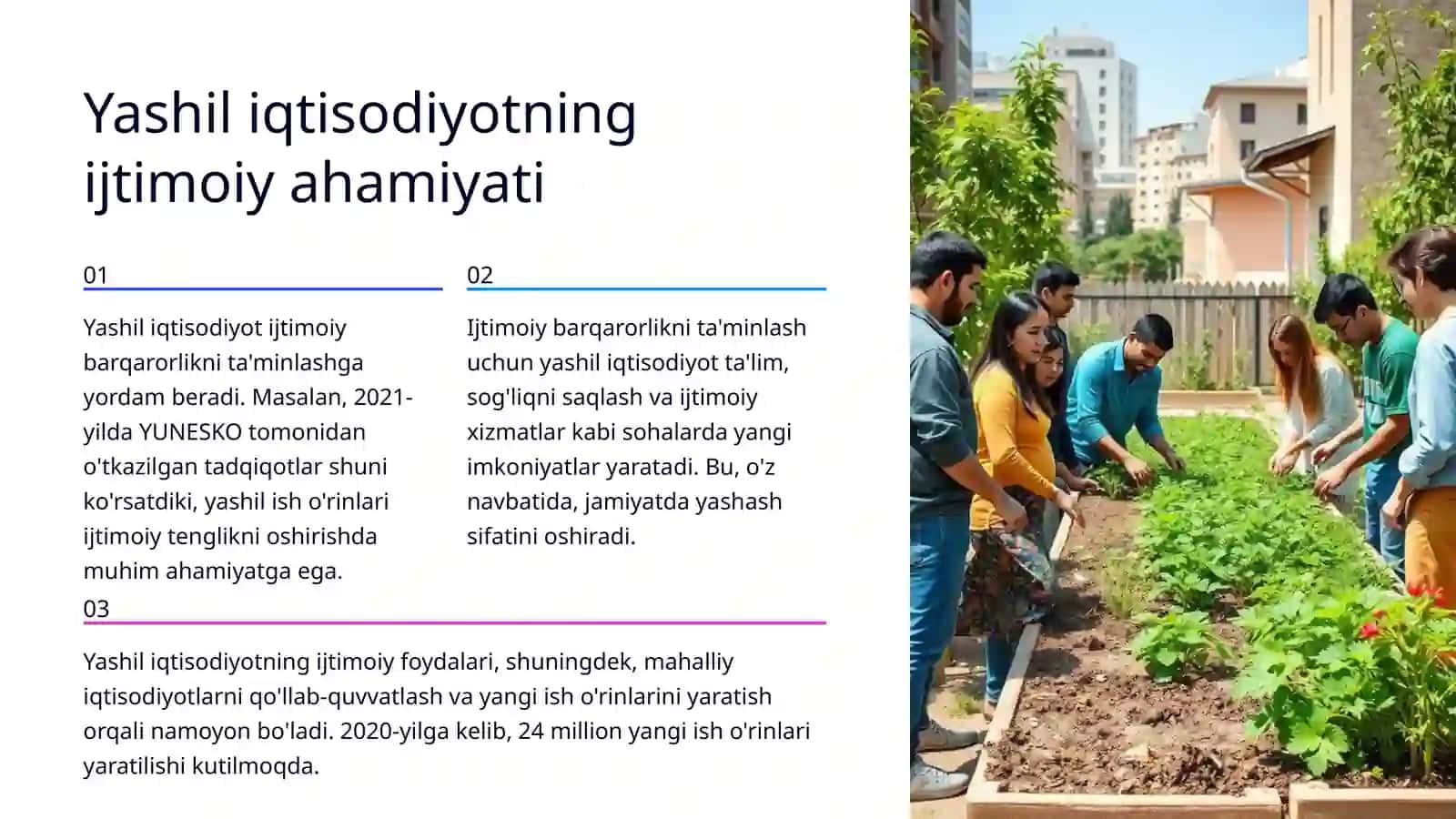 Yashil iqtisodiyotga otish zarurati 4