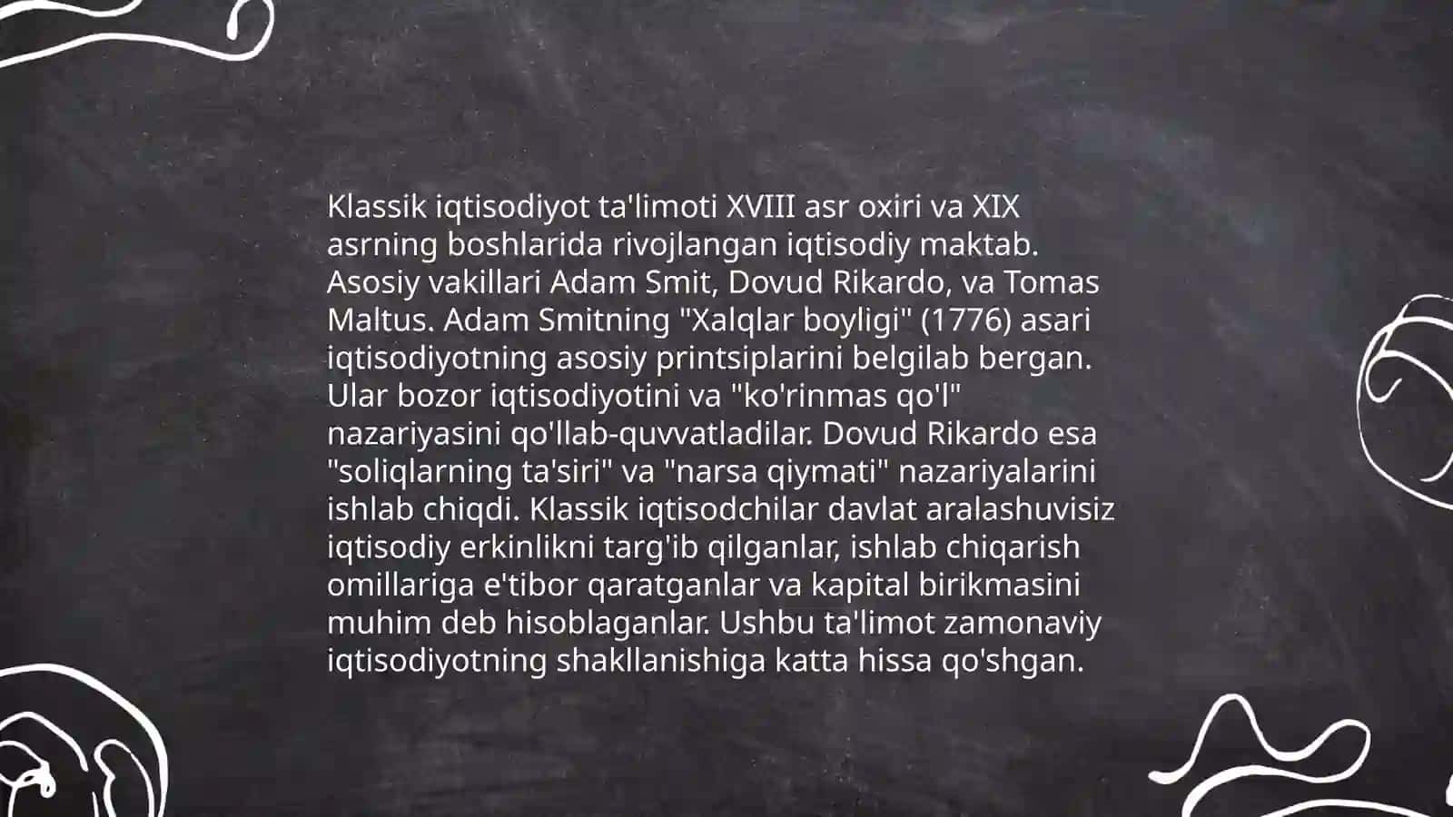 Iqtisodiyot taʼlimotlar tarixi va mohiyati 4